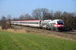 ÖBB 1216.019 mit einem EC nach Italien am 22.