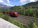 �BB 1216 025 (aufgenommen am 9.5.2026) mit einem Railjet bei Th�rl-Maglern