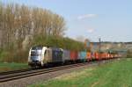1216 950 (WLB, RTB) mit DGS 42947 vor Retzbach-Zellingen (07.04.2011)