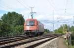 Die Fa.RTS aus sterreich mit einem Taurus 1216 bei der Durchfahrt in Berlin Grnauer Kreuz Sd am 16.08.2011