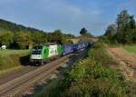 1216 954 mit einem Autozug am 11.09.2012 unterwegs bei Dettenhofen.