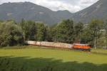 1245.525 mit Güterzug bei Frauenberg am 24.08.2017.