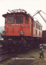 1245 518-4; im Hafen der VOEST in Linz; 21-09-1996