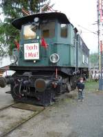 BB 1245 steht heute im Tauernbahnmuseum in Schwarzach.