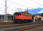 Im Sommer 1979 rangiert 1245.527 im Bahnhof Spittal-Millstättersee