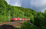 1293 034 mit einem Containerzug am 20.05.2021 bei Ingling.