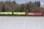 1293 184 der ÖBB mit schönen Farben am 31.12.25 bei Eglharting.