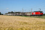 1293 188 mit gemischten Wagen am 15.6.26 bei Gunskirchen.