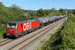 �BB 1293 033 mit Kesseln am 3.7.26 bei Dollnstein.