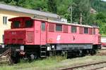 aus ÖBB 1670.06 wurde die elektrische Vorheizanlage 011.21 - vorübergehend abgestellt im Bhf. Mürzzuschlag / Stmk. - 2011 verschrottet - Foto vom 25.06.2008