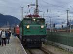 Die 1670 104 am 23.08.2008 ausgestellt in Wrgl anlsslich 150 Jahre Eisenbahn in Tirol. 