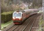 Mehrsystemgert 1822-004 hat Bahnhof und Unterwerk Unterberg passiert, sie wird ihren Weg ber den Brenner, Franzensfeste und durch das Pustertal nach Lienz fortsetzen, das sie nchtens erreichen