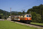 Am 4. August 2010 ist 1099 008  Berta  mit dem Regionalzug 6837 (St. Pölten Hbf - Laubenbachmühle) unterwegs und wird in wenigen Minuten Frankenfels erreichen. 