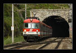 Triebwagen 4010 016 und 4010 024 fahren als IC 518  Karl Böhm  von Graz nach Salzburg. Galgenbergtunnel St. Michael 15.08.2008