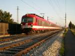 4010 019 fhrt am 6.8.2007 als IC 600, hier kurz vor Ansfelden