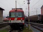 Der 4010 009 am 13.12.2008 bei der Bereitstellung in Salzburg Hbf zu seinem Letztem Planeinsatz nach Graz.