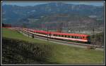 IC 559  Stadt Bruck an der Mur  am 7.4.2006 von Wien nach Graz beim Anstieg auf die Semmering Nordrampe.