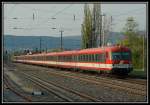 4010 006 mit Steuerwagen 6010 006 voraus als IC 653 „SUPERFUND“ auf dem Weg von Wien nach Graz am 22.4.2006 bei der Durchfahrt in Bad Vslau.