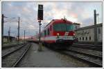 4010 019 bei der Beistellung am 4.3.2007 in Wien Sd. Nur mehr am Sonntag fhrt eine Doppelgarnitur dieser Triebwagenreihe als IC 653 von Wien nach Graz. An den anderen Tagen werden Lokbespannte Wendezge (CityShuttle, die normalerweise fr den Nahverkehr gedacht sind) eingesetzt.