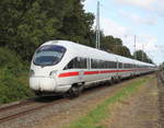 ÖBB ICE-T 4011 506-5  Linz  als ICE 1511(Warnemünde-München)bei der Durchfahrt in Rostock-Bramow.01.09.2018