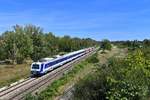 4020 280 am 12.08.2018 bei Strasshof an der Nordbahn.