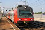 4020 319-2 als S80-Zug 25012 (Hütteldorf - Wien Aspern Nord) am 01.Mai 2019 in der Haltestelle Haidestraße.