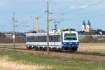 4020 293 ist als S Bahnzug 21046 von Wien Franz Josef's Bahnhof nach St.