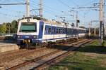 4020 302-8 als hinterer Teil des S3 Zug 22294 (Wien Meidling - Hollabrunn) fährt am 20.September 2025 aus dem Bahnhof Korneuburg.