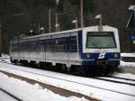 ET 4020 bei der Einfahrt in Breitenstein am 27.02.2009