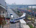 LP 4020 247 bei der berfahrt des Wiener Handelskai am 18.9.09