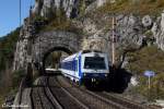 Unverhofft kommt immer gut! Am 23.10.13 fuhr der 4020 264 aus Richtung Wien kommend ber den Semmering und wieder zurck.