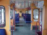 Das Interior von ein 4020-Triebzug.