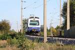 4020 278-0 beim  Mastenslalom  am 28.September 2014 bei Süssenbrunn.