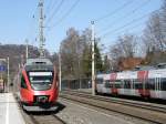 Talent-Begegnung im Bahnhof Salzburg Aigen. 30.3.10