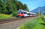 4024 058 war am 27.08.2015 als S1 der S-Bahn Tirol nach Telfs-Pfaffenhofen unterwegs und schimpfte sich S 5118.