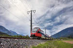 4024 112-7 fährt als S1 4260 (Lienz - Friesach) bei Berg im Drautal vorüber.