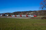 Ein 4024 auf dem Weg Richtung Dornbirn. Schwarzach, 18.2.18