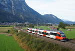 4024 033-5 als S 1 (Kufstein - Telfs-Pfaffenhofen) bei Langkampfen, 29.09.2019.