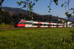 Frühling im Ländle. 4024 056-6 bei Schwarzach. 8.4.20