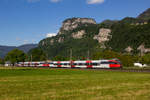 Zwei 4024 zwischen Dornbirn und Hohenems. 29.5.20