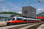 ÖBB 4024 046 als S8 nach Unzmarkt, Bruck an der Mur, 19.05.2020 