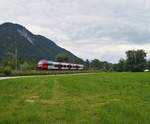4024 104-4 kam Mitte Mai von Kärnten nach Tirol. Am 30.05.2020 war er in seiner neuen Heimat für die Führung des REX 5347 zuständig, der von Steinach in Tirol kam und hier kurz vor dem Zielbahnhof Kufstein aufgenommen werden konnte. 