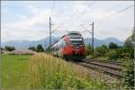 4024 084 wird als RB 5112  INNTALBAHN  von Innsbruck nach Rosenheim, den Endbahnhof in wenigen Minuten erreichen.