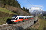 4024 082 war am 23. November 2023 bei Pfaffenschwend auf dem Weg zum Brenner.