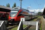 Der 4024-024 steht abfahrbereit in Lindau. Sonntag, 06.07.08