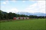 Ein 4024er ist als RB 5120 (R 5120 bis Kufstein) von tztal nach Rosenheim unterwegs. (05.07.2008)
