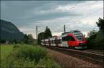 4024 066 flchtet sich als RB 5118 vor dem Regen und ist auf dem Weg nach Rosenheim. (06.07.2008)
