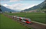 4024 074-9 ist als R 5125 von Rosenheim nach Innsbruck Hbf unterwegs. (08.07.2008)
