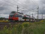 Der 4024 017 am 28.08.2010 unterwegs bei Oftering. 