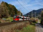 Der 4024 020 als R nach Telfs-Pfaffenhofen am 03.11.2012 unterwegs bei Terfens.